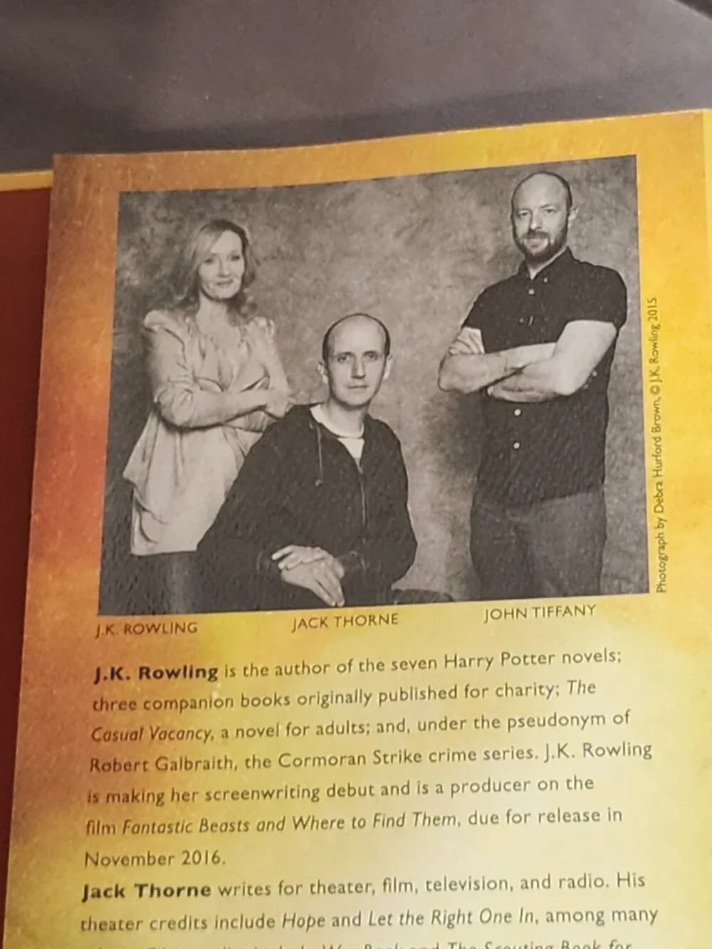 Harry Potter and the Cursed Child Parts One and Two Special Rehearsal Edition